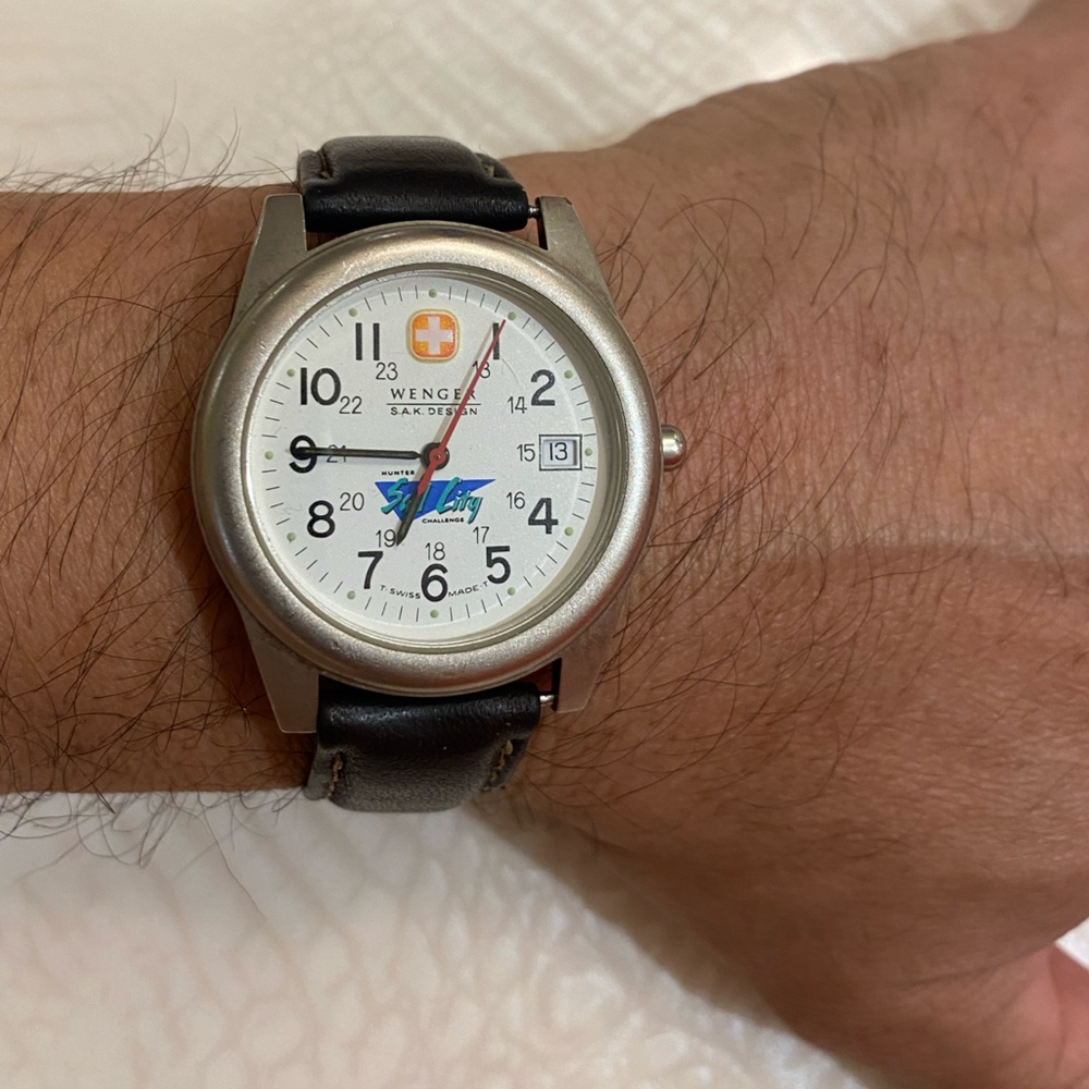 Wenger vintage watch.